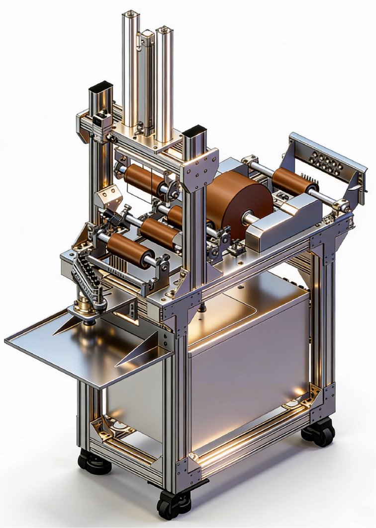恒温水浴式张力供胶系统实物图